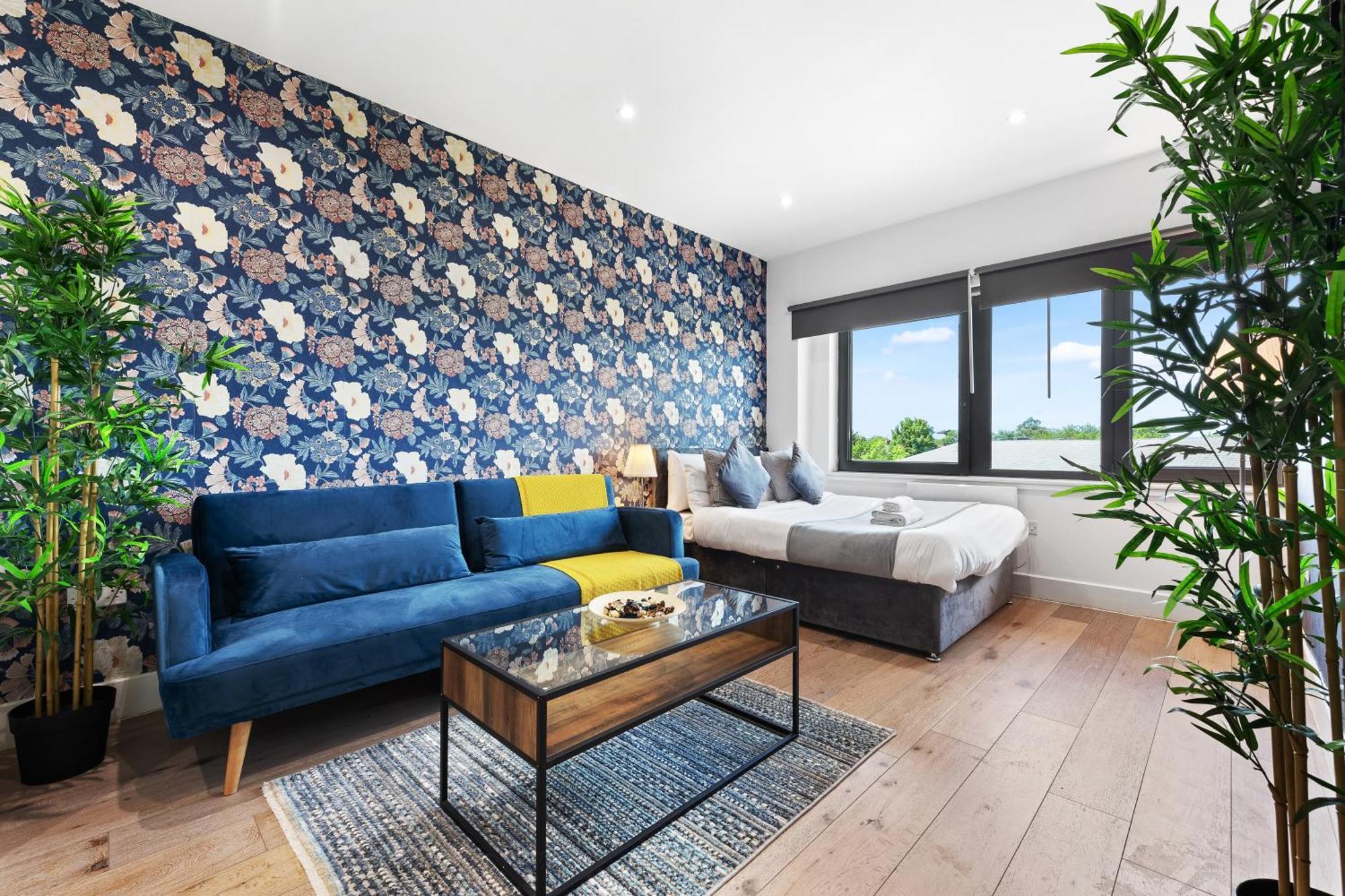 Appartamento Modern One Bedroom Flat - Sleeps 5 -near Heathrow - Ub3 *